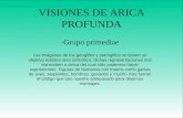 VISIONES DE ARICA PROFUNDA -Grupo primediae Las imágenes de los geoglifos y petroglifos no tienen un objetivo estético sino simbólico, dichas representaciones.