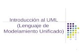 1 Introducción al UML (Lenguaje de Modelamiento Unificado)