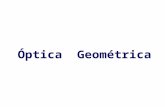 Óptica Geométrica. 2 Óptica geométrica I: Introducción La óptica es la parte de la física que se encarga de estudiar los fenómenos relacionados con la.