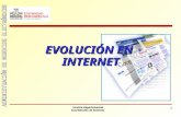Servicio Departamental Coordinación de Sistemas 1 EVOLUCIÓN EN INTERNET.