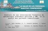 Análisis de una intervención formativa de metodología enfermera aplicada a OMI, en el manejo del paciente inmovilizado. Autores: Ruiz Sánchez, A. J.; Iniesta.