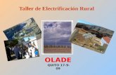 Taller de Electrificación Rural OLADE QUITO 17-9-09.
