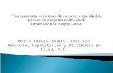 María Teresa Olvera Caballero Asesoría, Capacitación y Asistencia en Salud, A.C.