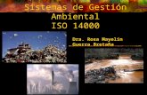 Sistemas de Gestión Ambiental ISO 14000 Dra. Rosa Mayelín Guerra Bretaña.