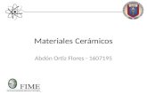 Materiales Cermicos Abd³n Ortiz Flores - 1607195