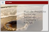 Plan de Proyecto Portal de Servicios Interdata - RACSA.