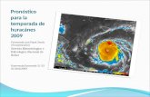 Pronóstico para la temporada de huracánes 2009 Presentado por:Frank Tench (Pronosticador) Servicio Meteórologico e Hidrologico Nacional de Belice Guatemala,Guatemala.