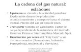 La Industria del Gas Natural en América del Sur: Estado Actual y Conflictos de la Integración de Mercados La cadena del gas natural: eslabones Upstream-se.