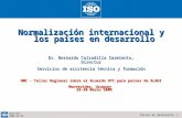 1Países en desarrollo DEVT/BCS 2006-03-30 Normalización internacional y los países en desarrollo Dr. Bernardo Calzadilla Sarmiento, Director Servicios.