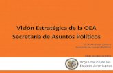 Dr. Kevin Casas Zamora Secretario de Asuntos Políticos 24 de octubre de 2013 Visión Estratégica de la OEA Secretaría de Asuntos Políticos.