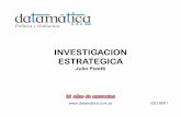 Investigación Estratégica - Julio Pizzeti
