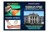 Seminario de Punciones Venosas y Puncion Arterial Catedra de Clinica Quirurgica