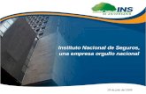 Instituto Nacional de Seguros, una empresa orgullo nacional 29 de julio del 2009.
