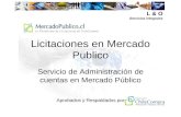 Licitaciones en Mercado Publico Servicio de Administración de cuentas en Mercado Público Aprobados y Respaldados por L & O Servicios Integrales.