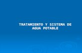 TRATAMIENTO Y SISTEMA DE AGUA POTABLE. INTRODUCCION Descripción del Sector Descripción del Sector Los sistemas de abastecimiento de agua potable se distinguen.