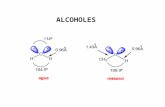 ALCOHOLES. Para nombrar a los alcoholes se elige la cadena más larga que contenga el grupo hidroxilo (OH) y se numera dando al grupo hidroxilo el localizador.