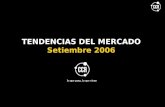 TENDENCIAS DEL MERCADO Setiembre 2006. 2 Evolución del Mercado - Volúmenes TOTAL CANALES – TOTAL NACIONAL VARIACIÓN VS MISMO PERIODO AÑO ANTERIOR Food.