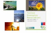 Taller Energías Renovables DEFINICIONES Y PERSPECTIVAS.