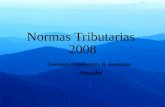 Normas Tributarias 2008 Gonzlez Pe±aherrera & Asociados Abogados
