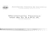 Diccionario Técnico Vial de la AIPCR