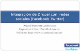 Integración de Drupal con  redes sociales (Facebook(2)