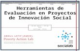 Herramientas de Evaluación en Proyectos de Innovación Social 23 de abril – 14 de mayo Santiago, Chile.