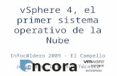 VSphere 4, el primer sistema operativo de la Nube Infoc@ldero 2009 - El Campello Josep Ros, Director Técnico Texto.