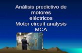 Análisis predictivo de motores eléctricos Motor circuit analysis MCA.
