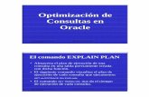Optimizacion de Consultas Oracle