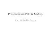 PresentacionPHP MySQL