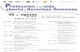 Seminario "Protección a la vida, aborto y derechos humanos"