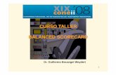 Curso Taller Balanced Scorecard