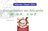 Extranjeros en Alicante de la A... a la Z Informe Visual 2014 Elaborado por: