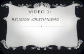 VIDEO 1: RELIGIÓN :CRISTIANISMO. VIDEO 2:  RELIGIÓN:ISLAMISMO  PORQUE:SE MUESTRA A LOS DE PAKISTÁN QUE SON ÁRABES..Y DE RELIGIÓN MUSULMANA..