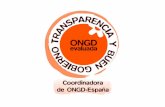 Con el apoyo financiero de: ANTECEDENTES Y CRONOLOGÍA Nacimiento Coordinadora (1986). Código de Conducta (1998) 2007: I Encuentro del sector de las ONGD.