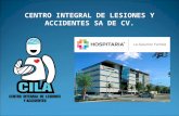 CENTRO INTEGRAL DE LESIONES Y ACCIDENTES SA DE CV.