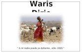 Waris Dirie “ A m í nadie puede ya da ñ arme, s ó lo DIOS “