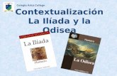 Contextualización La Ilíada y la Odisea Colegio Arica College.