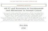 Riso Aldo IONC. Introducción Actualmente se acepta que el cáncer de próstata resistente a la castración no es andrógeno-independiente. Debido a este nuevo.