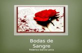 Bodas de Sangre Federico Garcia Lorca. Temario  Biografía del Autor  Principales Obras  Resumen de obra  Simbología  Personajes  Actividad.