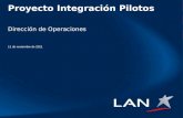 Proyecto Integración Pilotos Dirección de Operaciones 03 de abril de 2015.