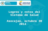 Logros y retos del Sistema de Salud Asocajas, octubre 30 2014.
