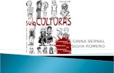 GINNA BERNAL SILVIA ROMERO.  Son grupos de personas que viven dentro de una cultura, tomando hábitos y costumbres de la cultura anfitriona, y al mismo.