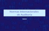 Normas Internacionales de Auditoría NIAS. Normas internacionales de auditoría Auditorías y revisiones de información financiera histórica Trabajos para.