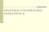 NEGOCIOS Y PLANEACION ESTRATEGICA. Objetivo del capítulo En lo que al capítulo concierne se detallara la planeación estratégica y negociaciones necesarias.