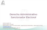 Derecho Administrativo Sancionador Electoral   .