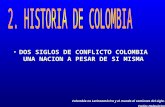 DOS SIGLOS DE CONFLICTO COLOMBIA UNA NACION A PESAR DE SI MISMA Colombia en Latinoamérica y el mundo al comienzo del siglo xxi Carlos HolguinSardi.