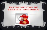 INSTRUMENTOS DE ANÁLISIS HISTÓRICO. FUENTES PRIMARIAS.