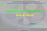 © 2006 Prentice Hall Cap. 1-1 Profesor Administración Estratégica Fred R. David UNIVERSIDAD CIENTIFICA DEL SUR FACULTAD DE INGENIERIA DE SISTEMAS EMPRESARIALES.