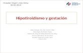 Hipotiroidismo y gestación Endocrinología: Dra. Pino Navarro Téllez Ginecología: Dra Beatriz Gómez Enfermería: Grupo de trabajo Matronas área Alcoy Servicio.